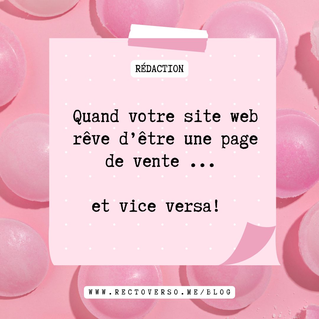 Site web ou page de vente (landing page) ? Les différences et lequel choisir ?